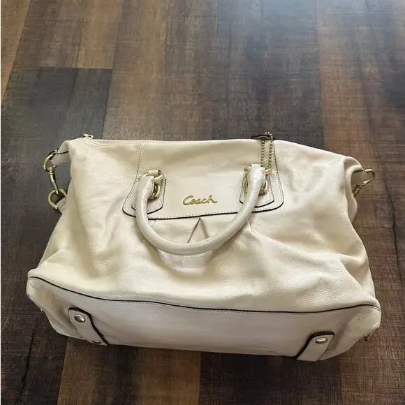 Coach Madison Leather Ashley Satchel Handbag